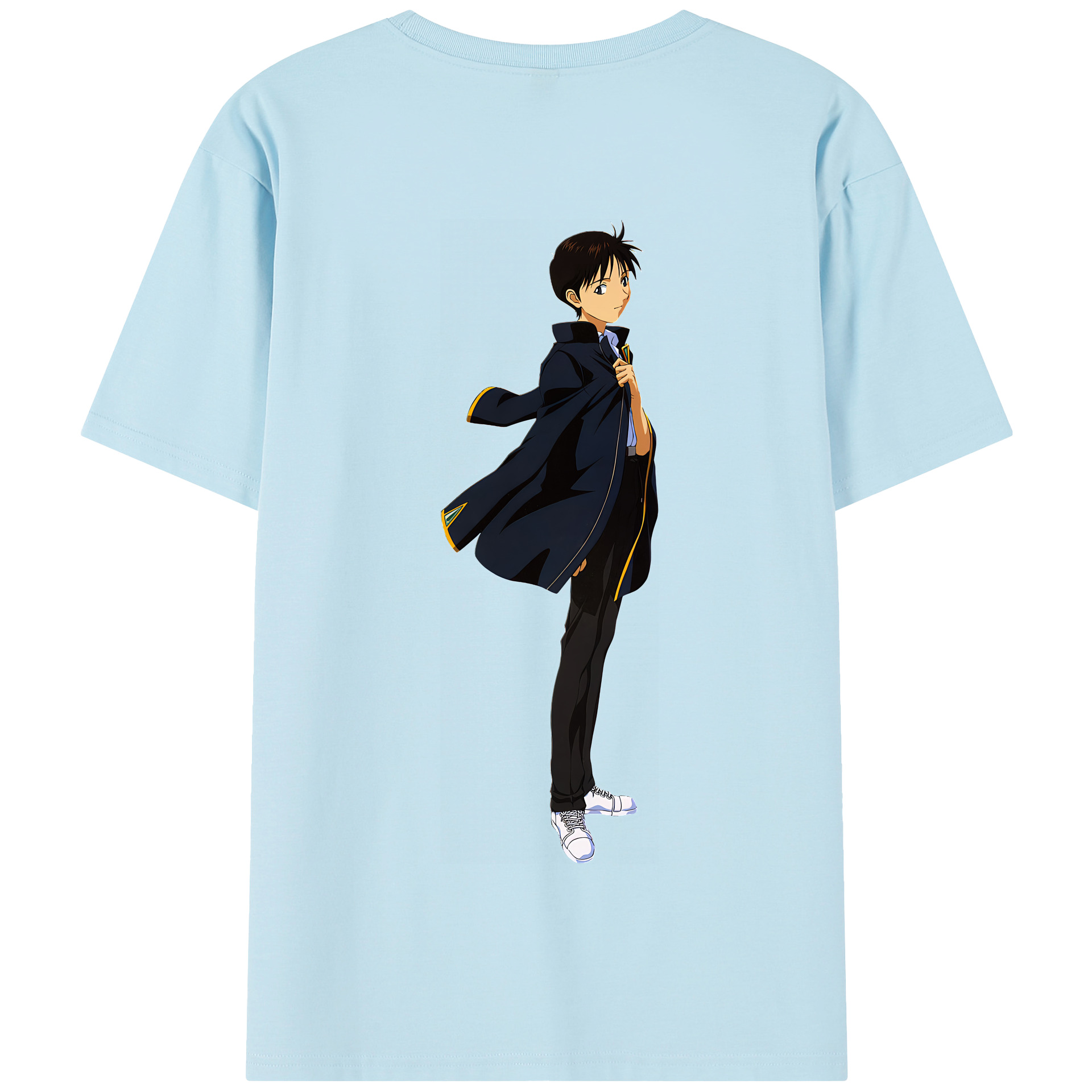 （画像用） EVA 新世紀エヴァンゲリオン 綿100％半袖Tシャツ（背面プリント）
